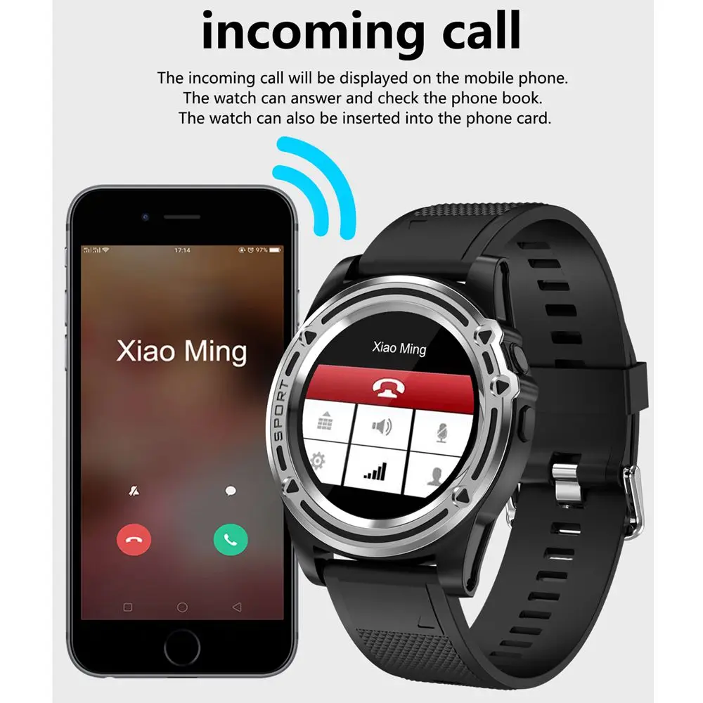 Bluetooth DT18 GSM Смарт часы Relogio Android Smartwatch телефонный звонок sim tf камеры Smart Для мужчин