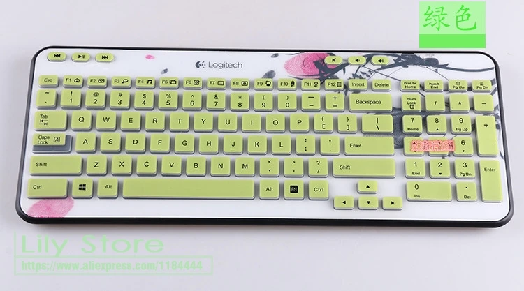Для logitech MK365 MK360 K365 K360 Беспроводная настольная Пылезащитная пленка силиконовая Пылезащитная Механическая Защитная крышка для клавиатуры
