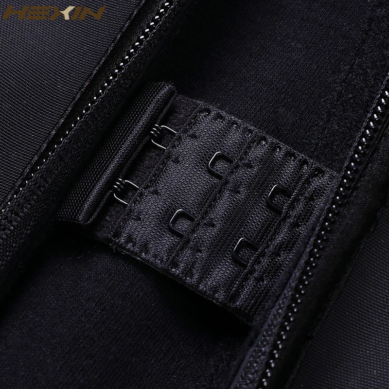 HEXIN клипса и молния латексный Пояс Cincher корсет под грудь Корректирующее белье для тела Fajas тренажер для талии брюшной пояс размера плюс