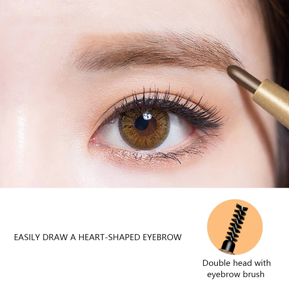 Manooby Waterproof Long-lasting Easy to Wear Eyebrow Enhancers 4 Color Automatic Pen with 3 refill Pencil | Красота и здоровье
