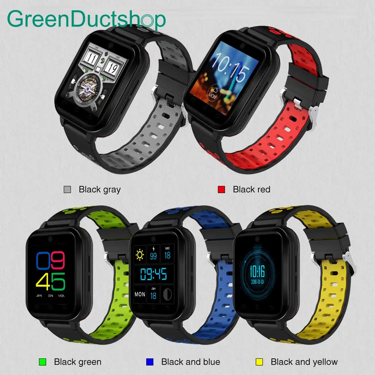 Q1 Pro 4G Smart Watch M1 MTK6737 Quad Core 1GB/8GB Android 6.0 Wristwatch 1.54&quot Camera Heart Rate Blood Pressure Sim SmartWatch |