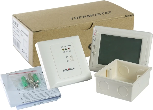 weekly programmable wireless thermostat for home heating | Обустройство дома