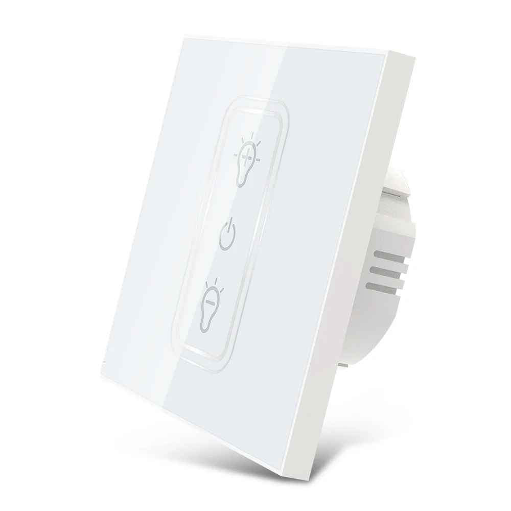 NEO Coolcam NAS SC03WU умный WiFi выключатель света 3 Gang дизайн закаленное стекло панель