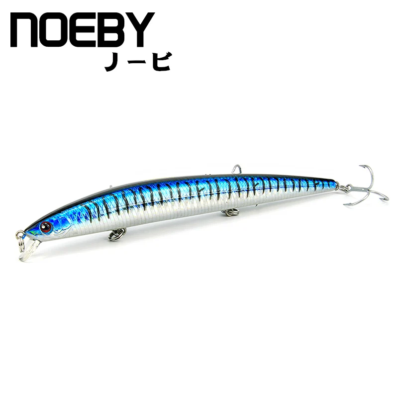 NOEBY 1 ⑤ упак. рыболовная приманка 145 мм/19 г 0-0 5 м плавающая MINNOW VMC тройные крюки