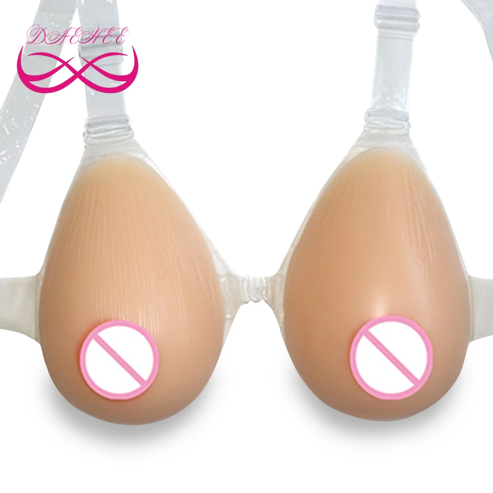 

1600g/Pair F Cup 100% Medical Silicone Fake Breast Form Boob Enhancer Sexy Bust Tits with Strap For Crossdresser Drag Queen Men