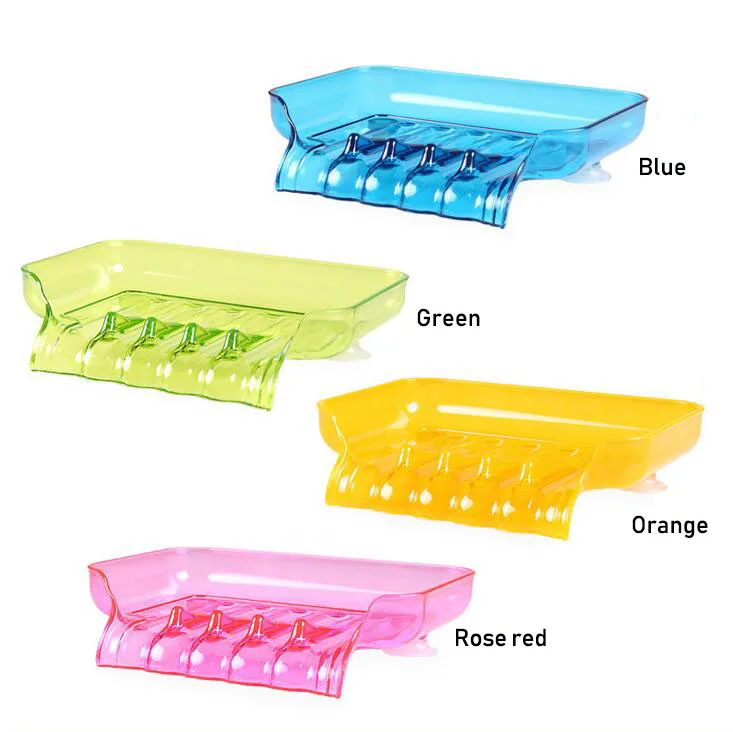 1 шт. водопадная пластиковая мыльница аксессуары для ванной комнаты дренаж мыла