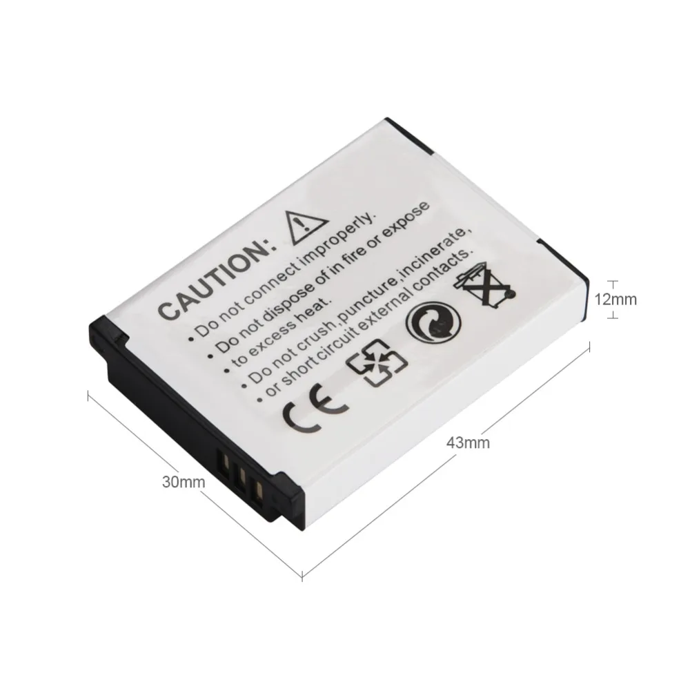 Аккумулятор для камеры Samsung SLB 10A SLB10A 1 шт. SL102 SL202 SL420 SL620 HZ10W HZ15W ES55 ES60 L100 L110 L200 L210