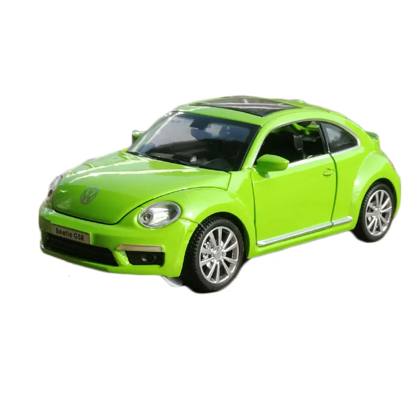 vb32111-1G no box Volkswagen Beetle GSR 1:32 С оттягивающейся спинкой из оптического сплава discast уличный металлический бизнес-автомобиль модель детская игрушка - Цвет: vb32111-1G no box