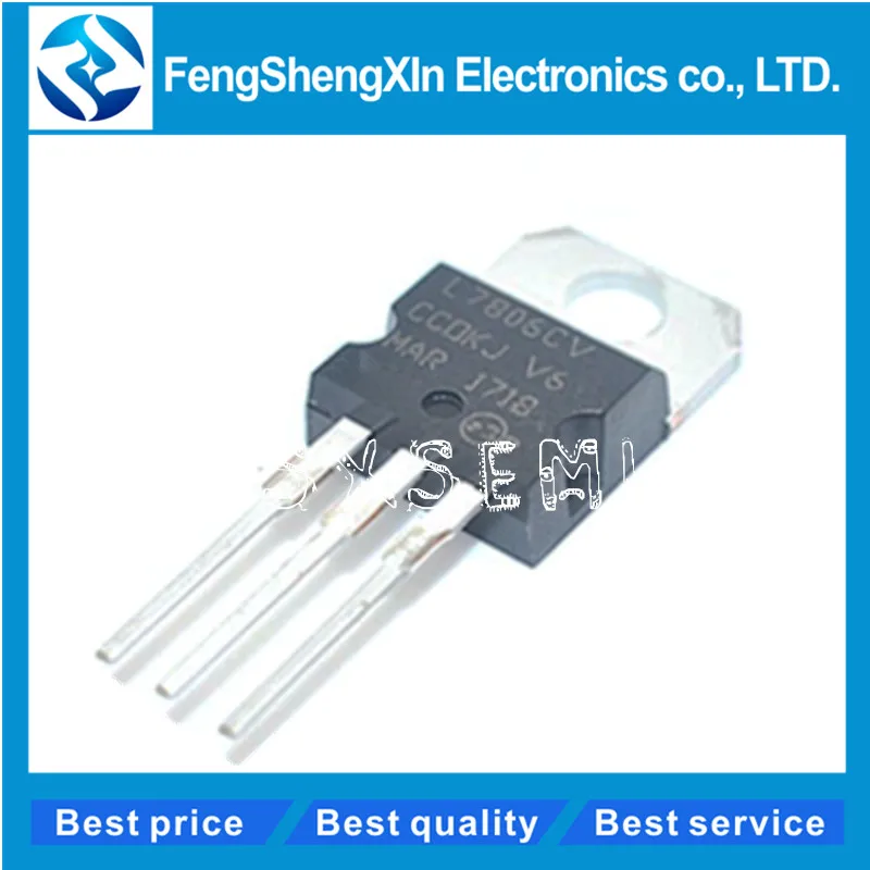 

100pcs/lot New L7806CV TO-220 LM7806 L7806 KA7806 6V Voltage Regulator