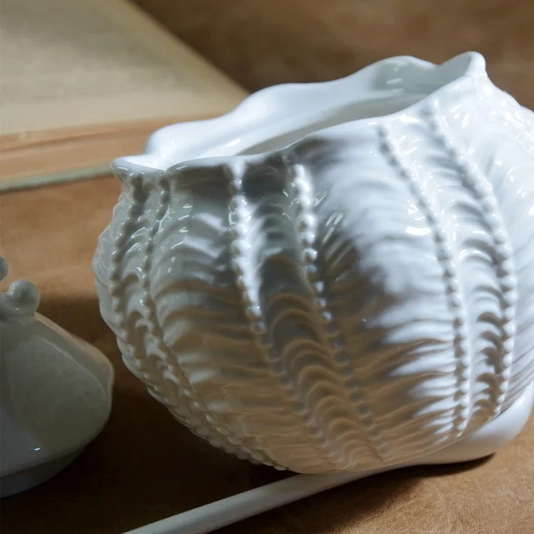 Западная реставрация керамические сахарные Банки белые банки дворцовые