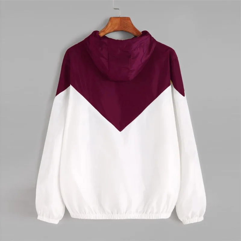 Женская Базовая куртка с капюшоном весна 2019 повседневные куртки на молнии