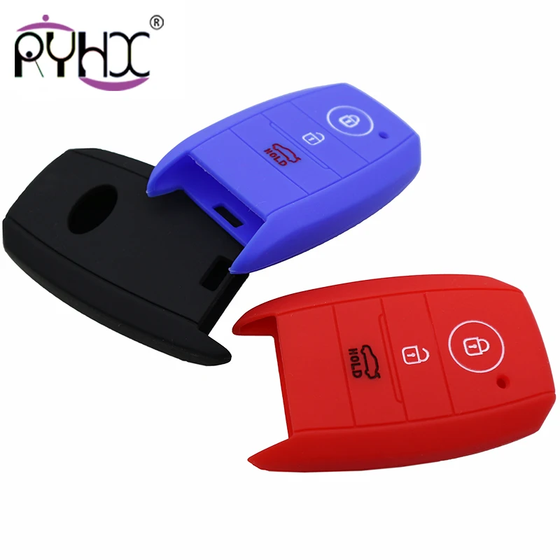 Купить 2 отправить один Автомобильный ключ крышка 3 кнопки для Kia Rio Ceed Soul Sportage Sorento