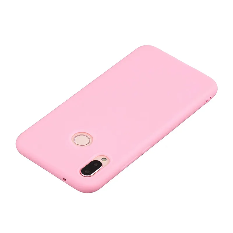 COOLY силиконовый чехол для Huawei P20 Lite чехлы P30 Pro P10 P9 P8 2017 карамельный цвет мягкий TPU |