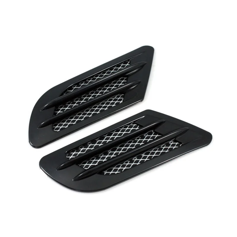 2 шт. ABS Пластик автомобильные наклейки на боковую часть как вентиляция крыло