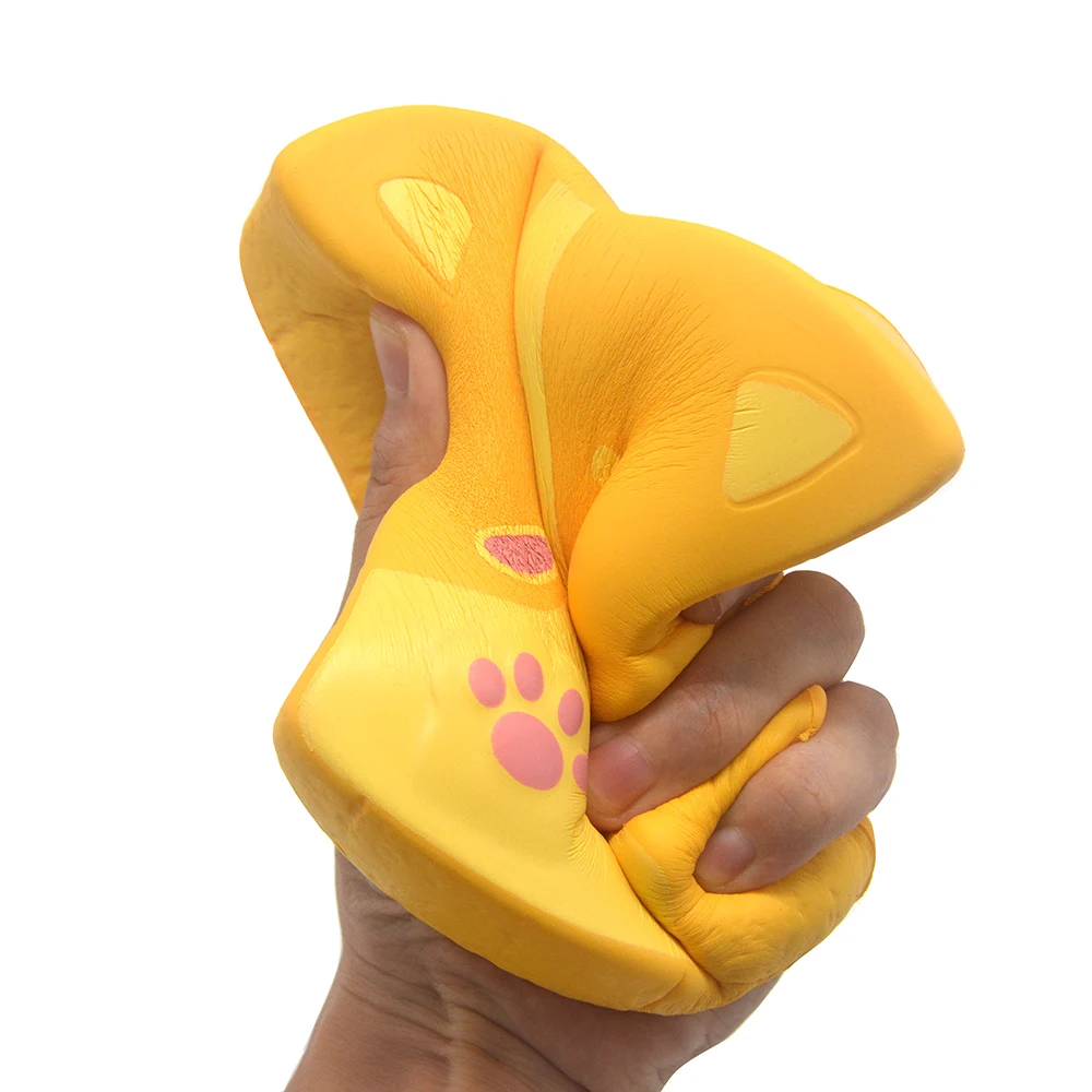 Kiibru Slow Rising Squishy shaba Inu тост ароматизированный хлеб милая собака мягкое облегчение