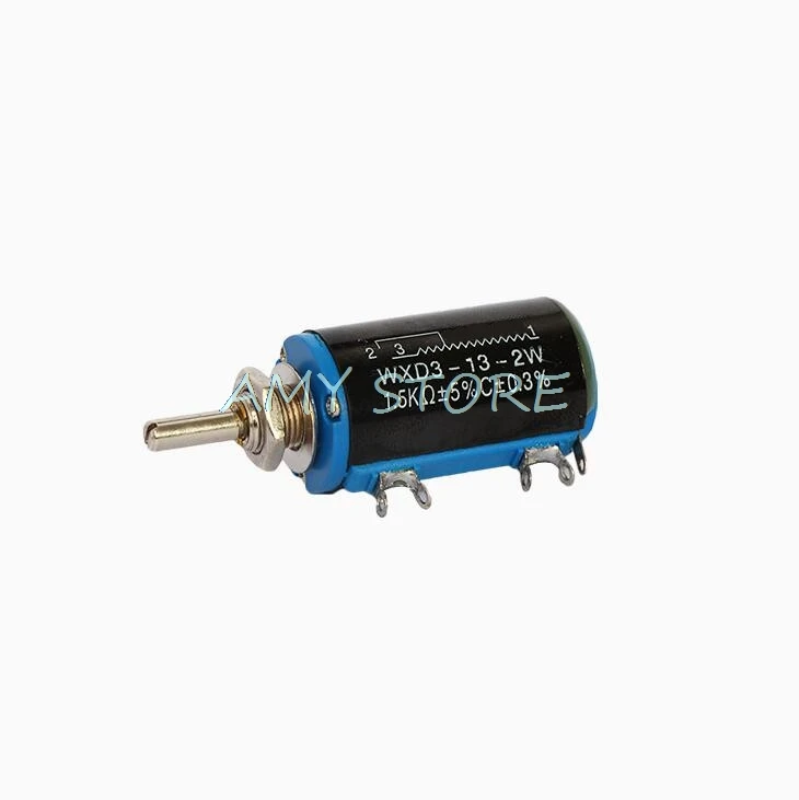 WXD3-13-2W 4 мм диаметр вала 100R ~ 100K Ohm Поворотная боковая проволочная Перемычка Multiturn