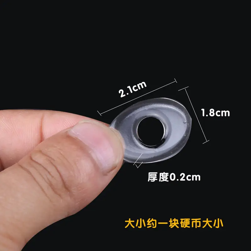 6 шт./компл. Мягкие Гелевые накладки для пальцев ног от мозолей обуви задние