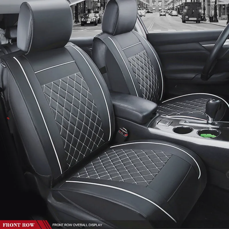 SCOTABC автомобильные кожаные чехлы для toyota rav4/prado/camry/yaris/mark x/passo/land cruiser 80 на сиденья