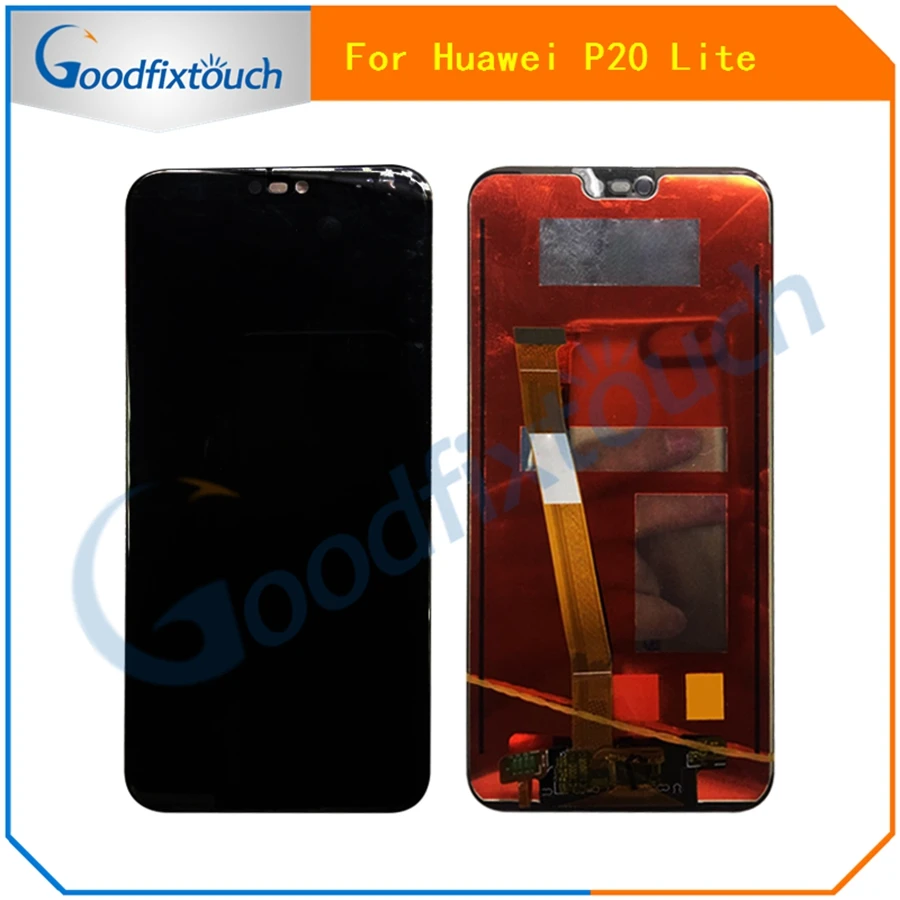

Для Huawei P20 Lite Новый ЖК-дисплей сенсорный экран дигитайзер в сборе для Huawei P20 Lite запасные части