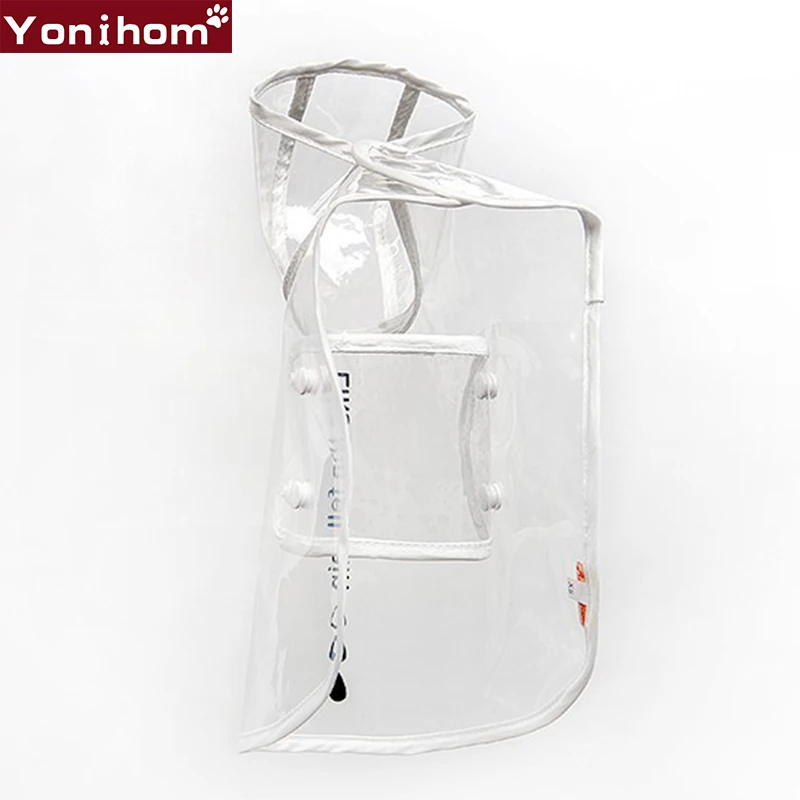 Waterproof Clothing for Dogs Pet Clothes Dog Raincoat Transparent Rain Coat Pets Raincoats Small XS-2XL | Дом и сад