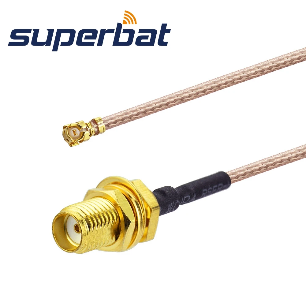 Перегородка Superbat IPX/u.fl на гнездо SMA RG178 20 см для Wifi Mini PCI с картой RF коаксиальный