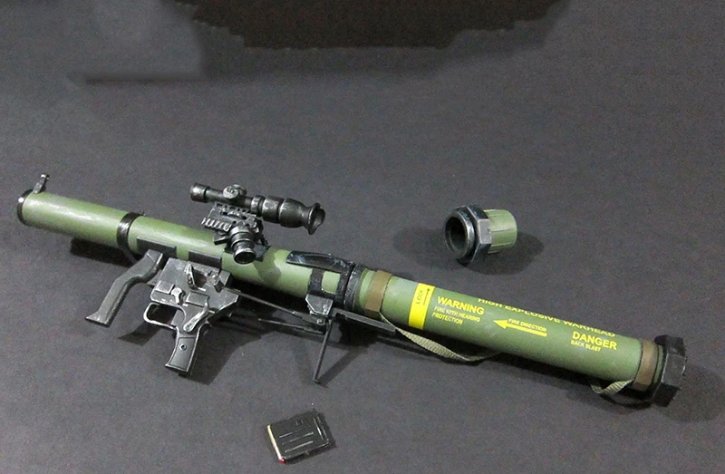1/6 масштаб SMAW MK153 ракетная установка модели оружия зеленый для 1" фигурка