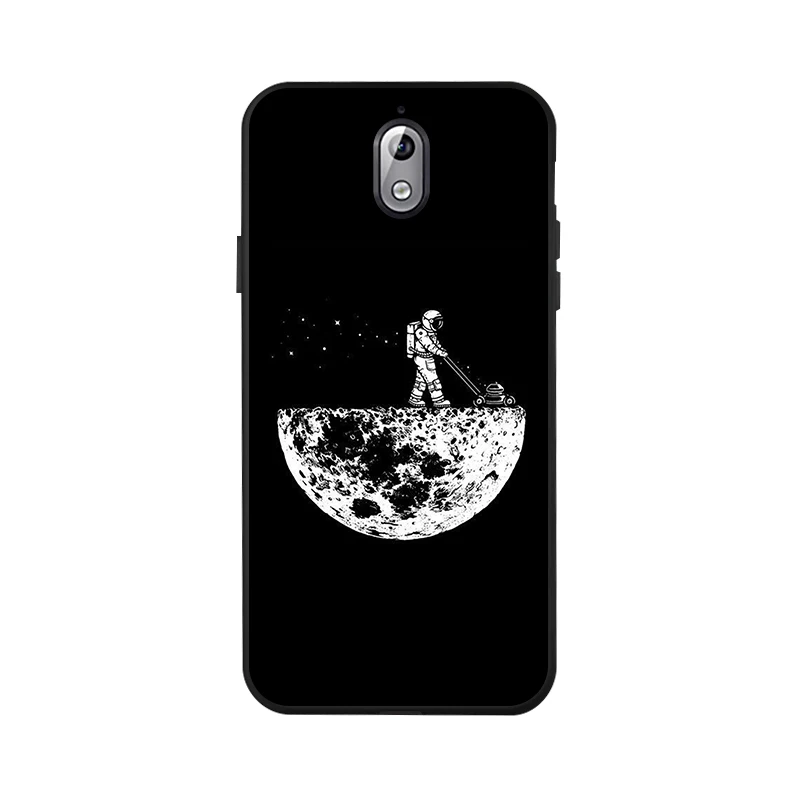 Чехол для Nokia 3 чехол мягкий силиконовый черный ТПУ задняя крышка Fundas Coque |