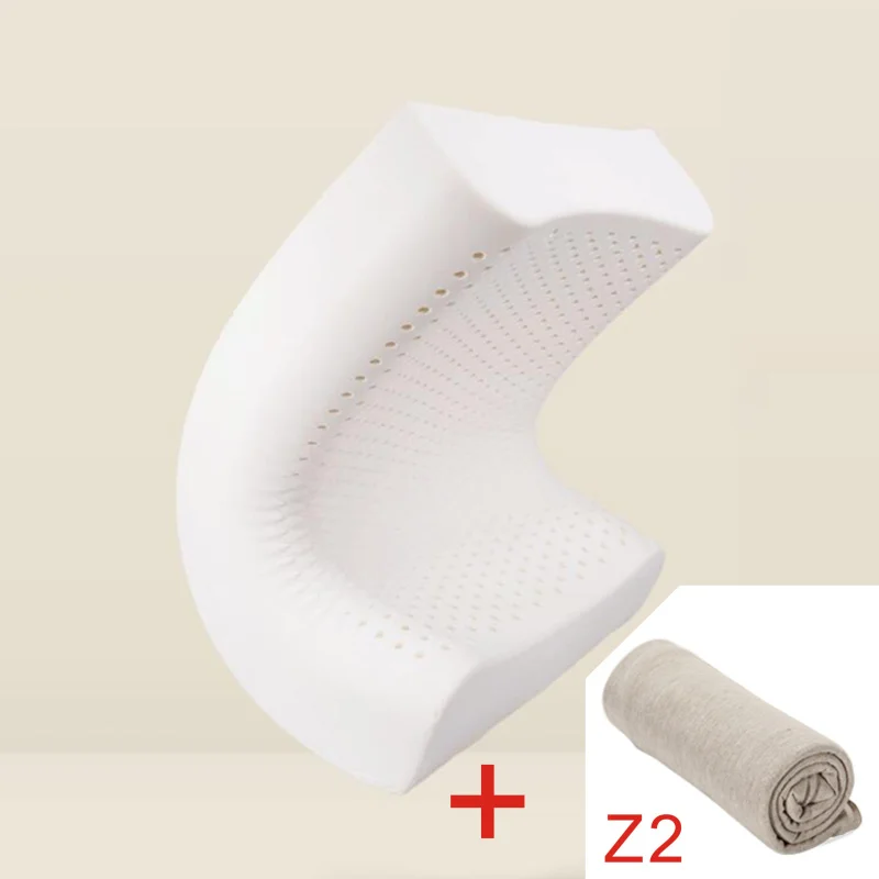 Xiaomi 8H Z2 натуральная латексная эластичная мягкая подушка - Цвет: Z2 and Pillow  case