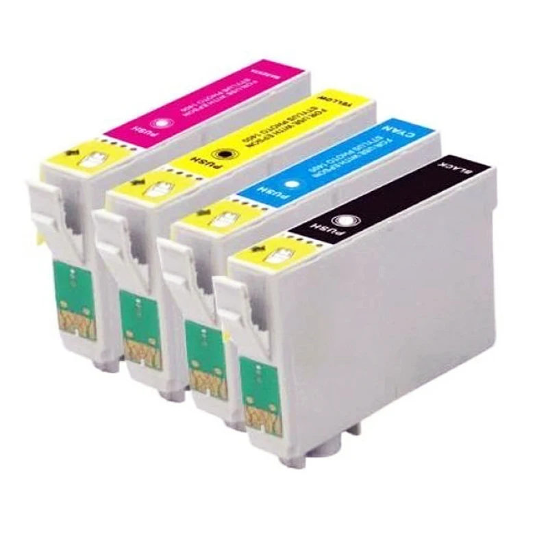 Чернильный картридж для Stylus SX110 SX215 SX218 SX400 SX405 SX405WiFi SX410 SX415 SX510W SX515W DX7400 DX8400 4 x T0711