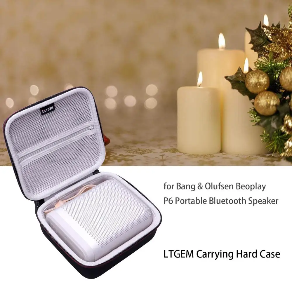 

LTGEM EVA Hard Case for Bang & Olufsen Beoplay P6 Portable Bluetooth Speaker - Travel Protective Carrying Case Bag