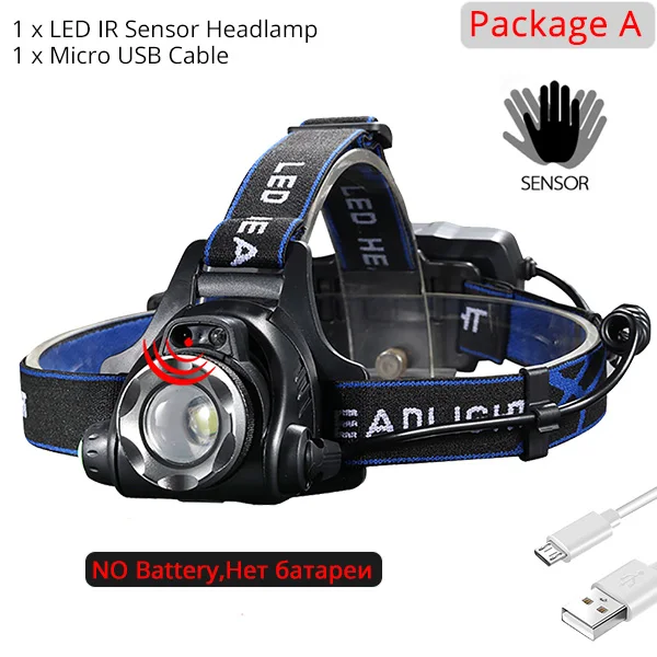 

TRLIFE Налобный фонарь 8000лм