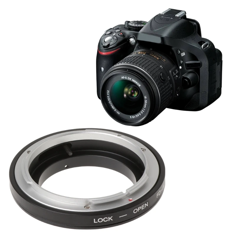 FD-AI Крепление переходное кольцо для Canon объектив FD для камеры Nikon F D7100/D600/D3200/D800 JUL-18A