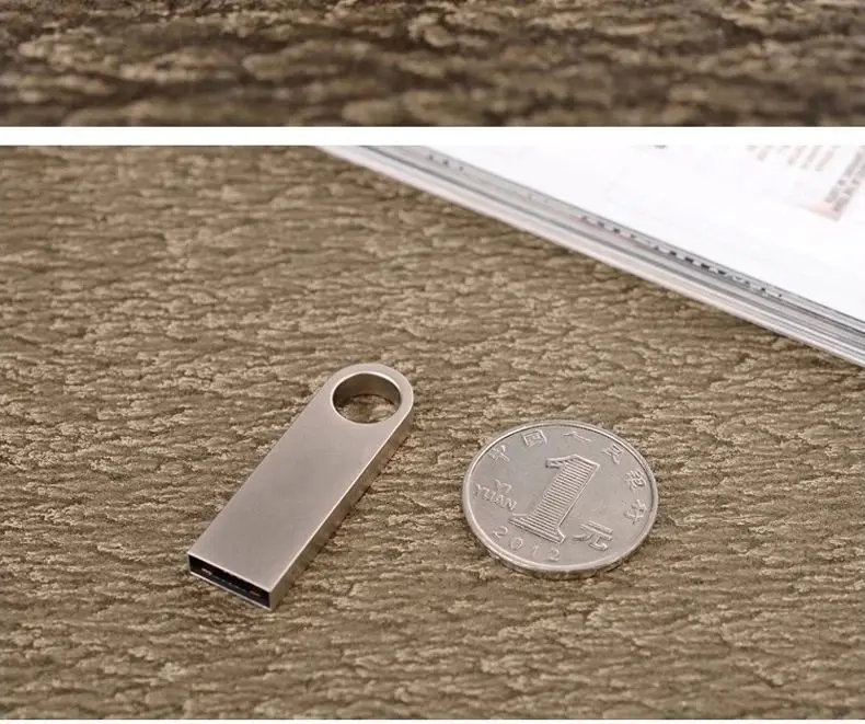 Серебряный/золотой USB флеш накопитель из нержавеющей стали 32 Гб 64 ГБ 128 usb|USB