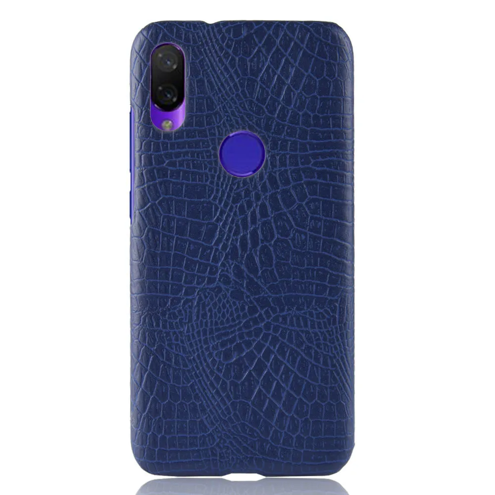 SUBIN чехол для xiaomi mi redmi 7 redmi 7 Роскошный PU кожаный чехол для задней панели защитный чехол для xiaomi M1901F9T/E - Цвет: blue