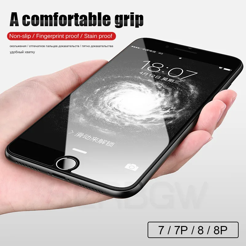 Высококачественное защитное закаленное стекло Flim 0 22 мм 9H для iPhone 8 7 6 6S Plus 5 5S SE 4S X XR