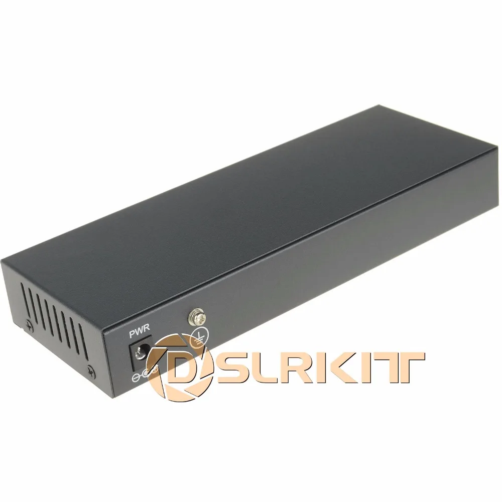DSLRKIT 9 портов 8 PoE Инжектор Power Over Ethernet коммутатор 48 в 120 Вт|ethernet switch|switch ethernet8 poe |
