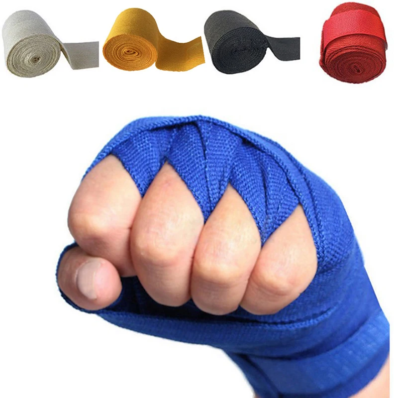 

Men Women Boxer Taekwondo Sports Bandages Boxing Bandage Hand Wraps Muay Thai Kickboxing Kick Boxing