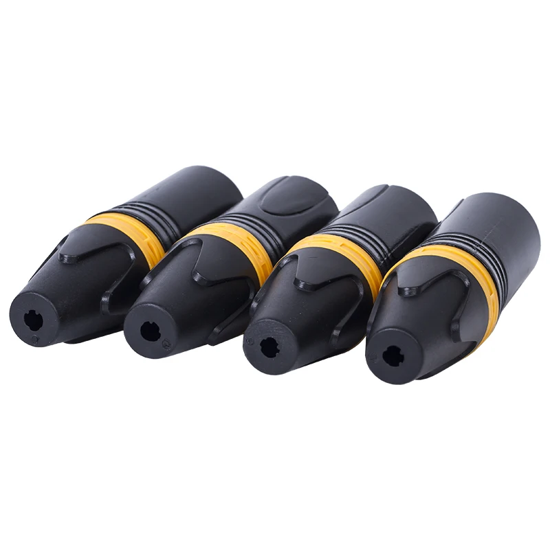 Choseal 30 юбилей QD2002B + QD2003B 8 шт. адаптер XLR 3Pin штекер и гнездо микрофонный аудиокабель