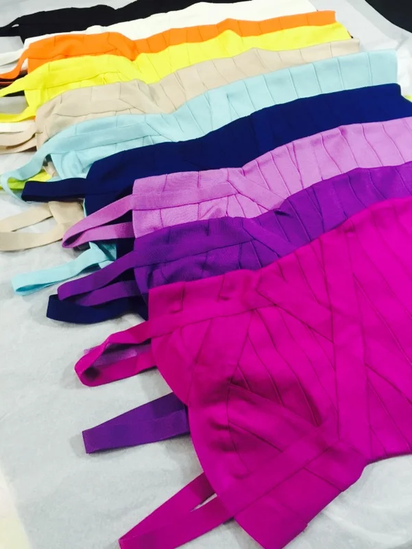 11 видов цветов женское сексуальное Бандажное платье с v-образным вырезом и