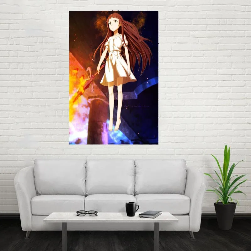 Симпатичная новинка Обувь для вечеринки в Стиле косплей Sword Art Online плакат