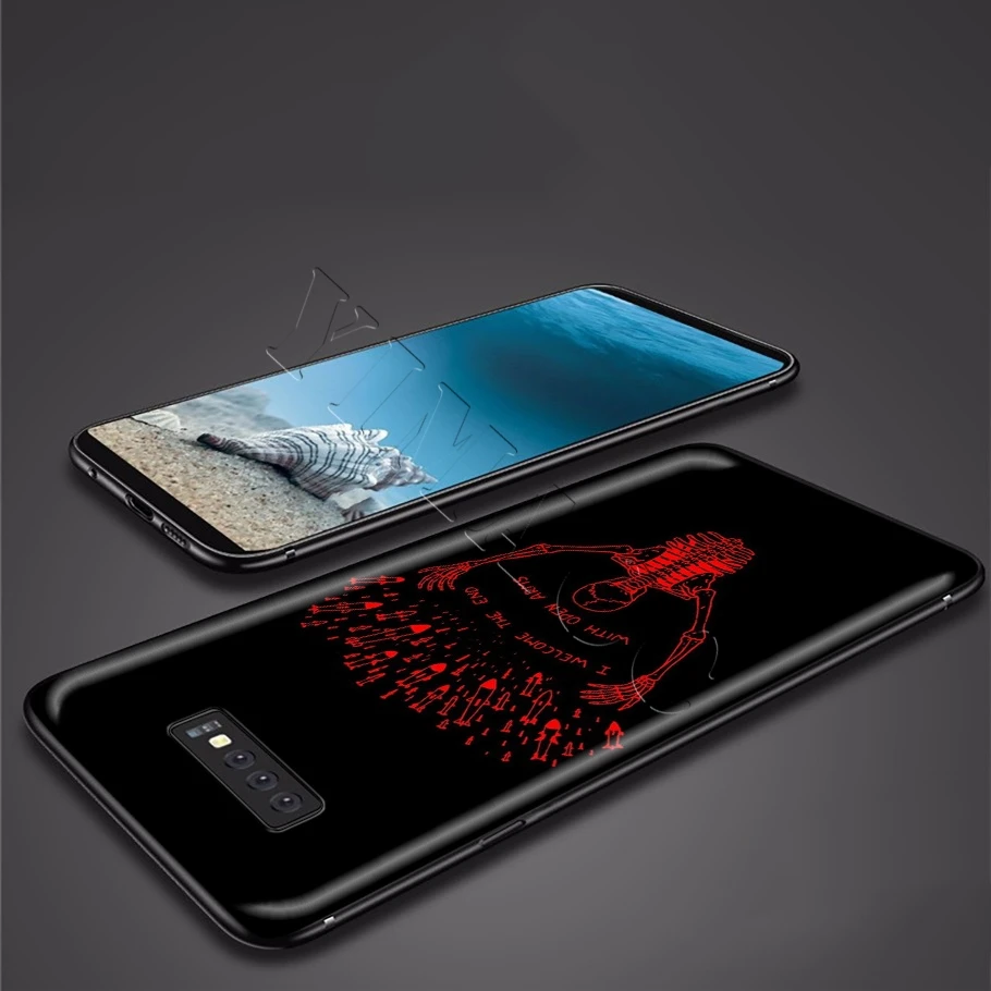YIMAOC красный чехол для Samsung Galaxy A7 A8 A9 S10 J6 Plus A10 A20 A30 A40 A50 A60 A70 M10 M20 M30 M40|Бамперы| |