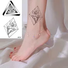 VANKIRS Diamond Флора Saturna татуировки наклейки ботильоны линзовый эскизный временная татуировка Для женщин девушка тела рука татуировки, серебряные ювелирные изделия, Водонепроницаемый паста