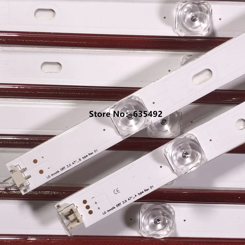 Светодиодный Подсветка полосы для LG ТВ 47LB6300 47GB6500 47LB652V LC470DUH Innotek DRT 3 0 47 дюймов/B Тип