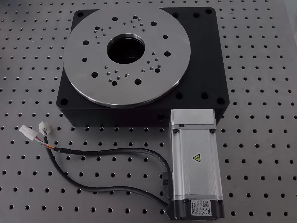 ZX110-200H Motorized Rotary Stage Rotation Optical Rotating Platform Dia 200mm bearing | Обустройство дома