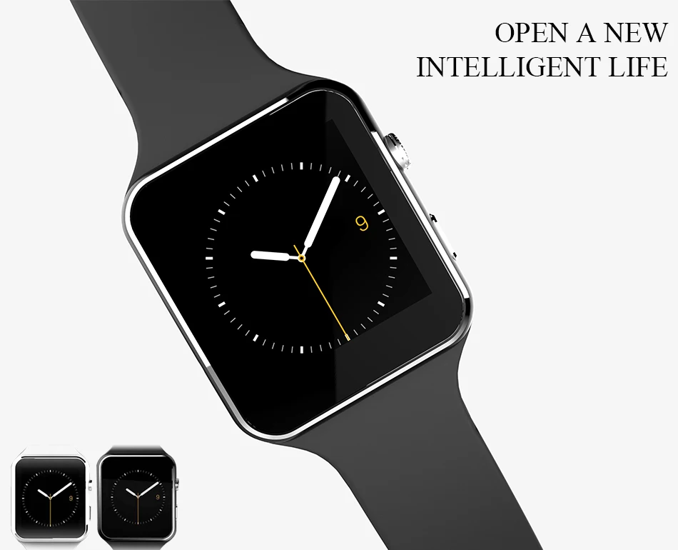 Neue Ankunft X6 Смарт Uhr mit Kamera сенсорный экран SIM TF Karte Bluetooth Smartwatch часы монитор