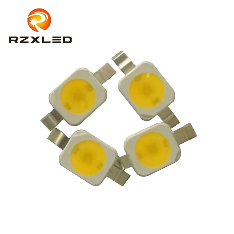 50 шт./лот 1 Вт ватиos CREE White5500K с высокой мощностью светодиодный Diodo Emisor de Luz LED Chip SMD Del