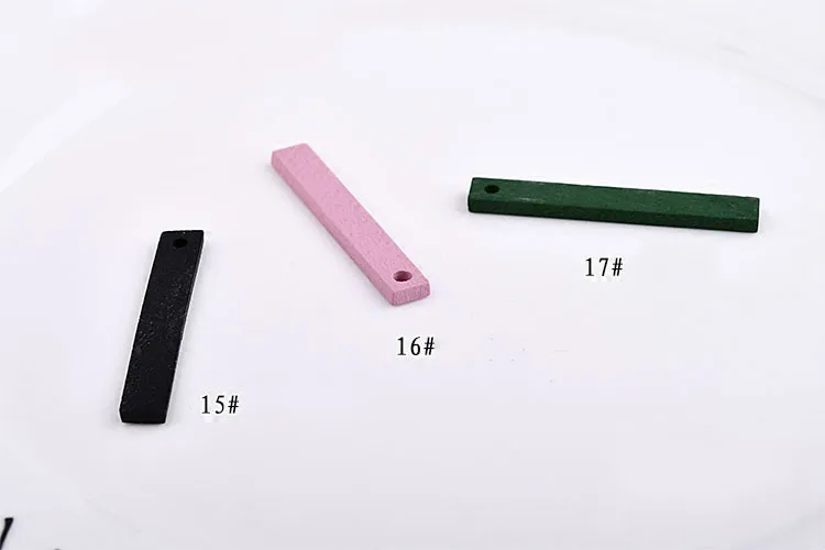 Diy ручной работы в Корейском стиле из массива дерева серьги висячие для ушей