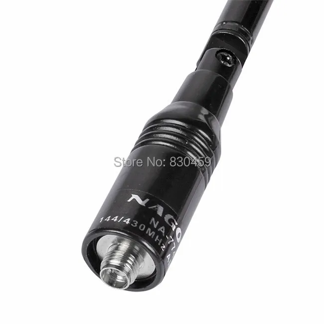 Портативная рация антенна VHF UHF NA 774 телескопическая Двухдиапазонная для Baofeng