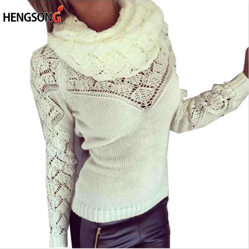 Женский свитер с длинным рукавом серый белый черный|sweater wrap|women sweaterblack jumper |