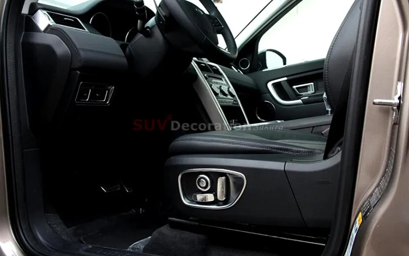 Для Jaguar XF X260 ABS аксессуары автокресло Кнопка регулировки крышки планки матовый 8 шт